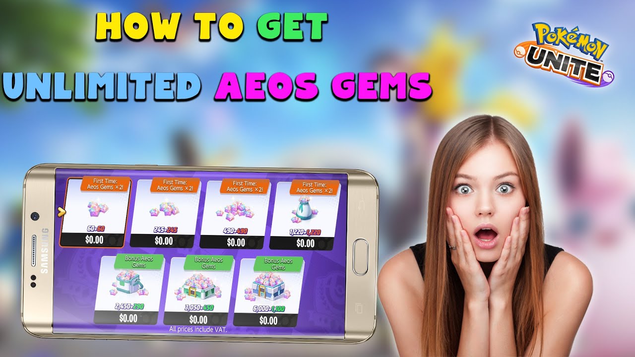 Hack Pokemon Unite How To Get Aeos Gems & Aeos Coins For FREE In